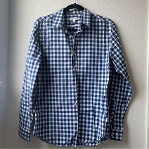 Mens plaid slim fit shirt